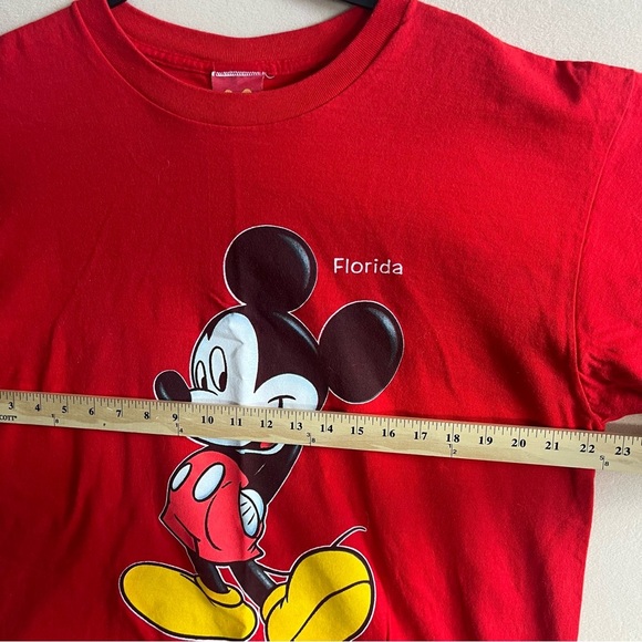 Disney Mickey Mouse Red Tshitt Size‎ XL - Picture 5 of 8